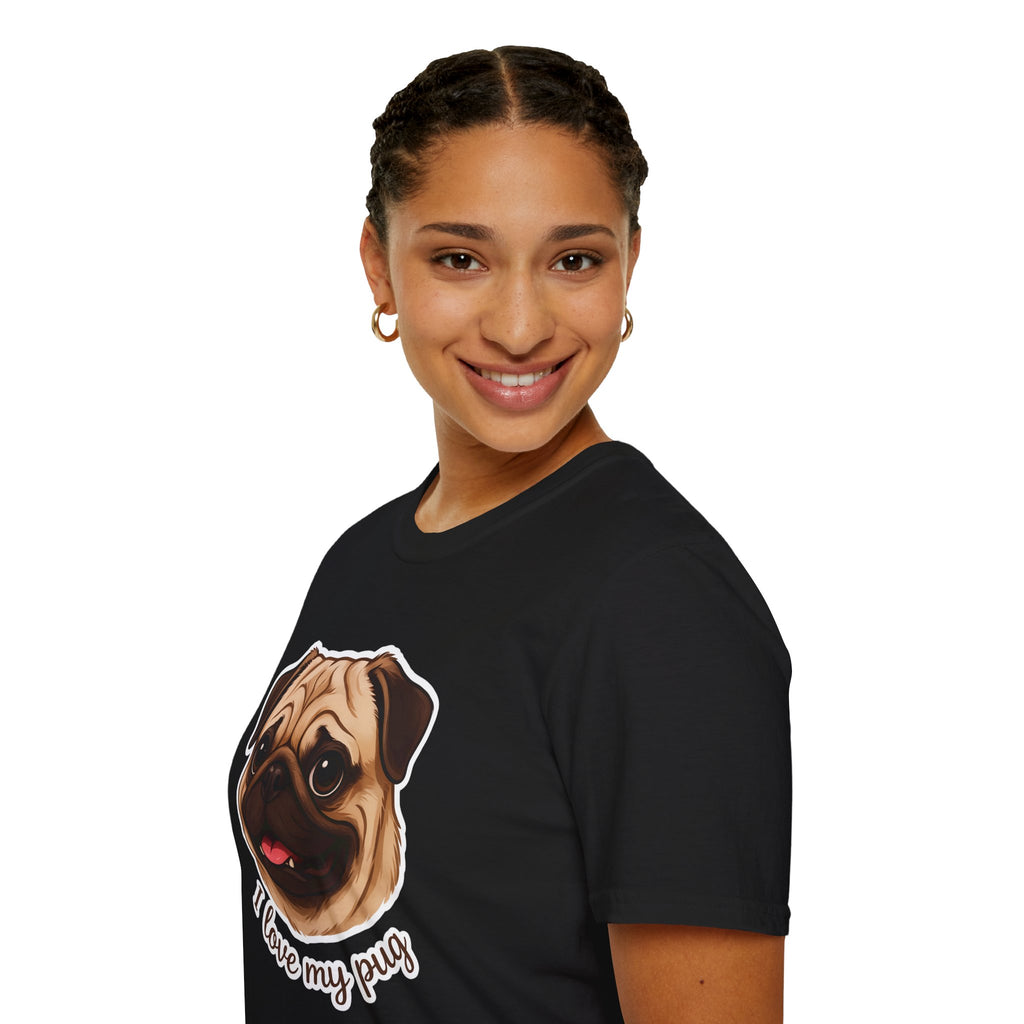I Love My Pug T-Shirt — Cute Pug Lover Tee