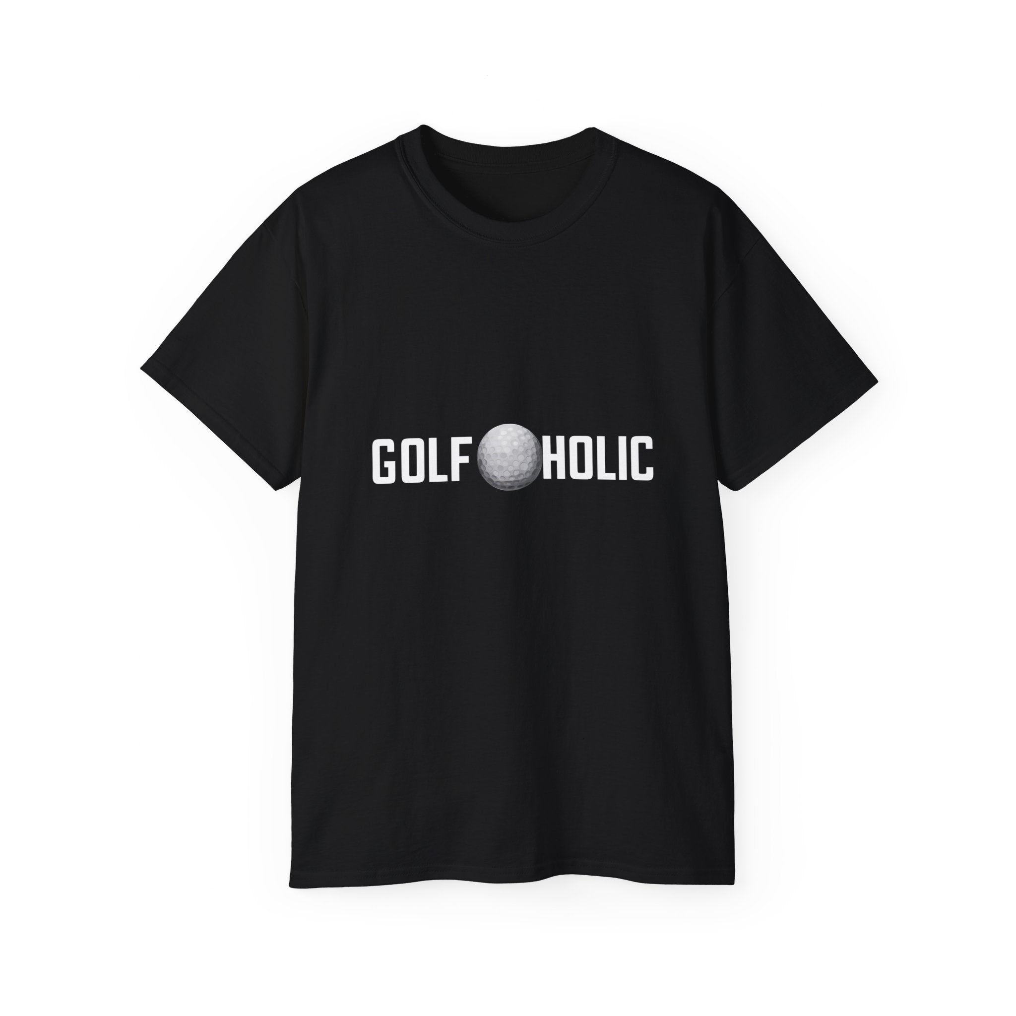 Golfaholic Golf Shirt | Golf Gift | Golf Merchandise | Golf Gifts | Golf Presents Unisex T-Shirt Main image