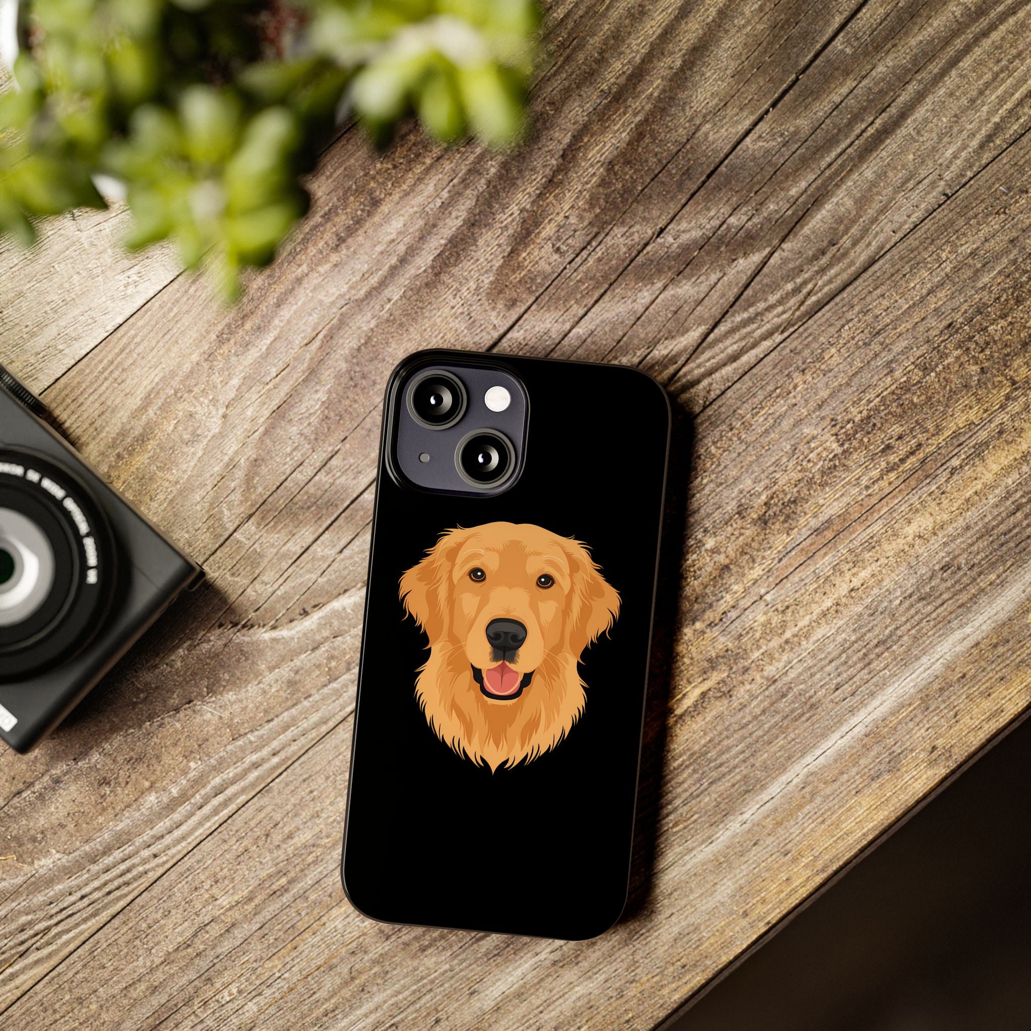 Premium Golden Retriever iPhone Case | Golden Retriever Gifts Slim Phone Cases