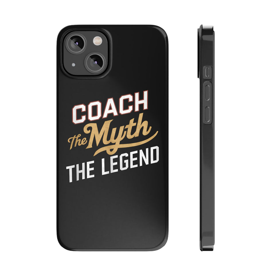Coach The Myth The Legend Slim iPhone Cases | Coach Gift iPhone Case
