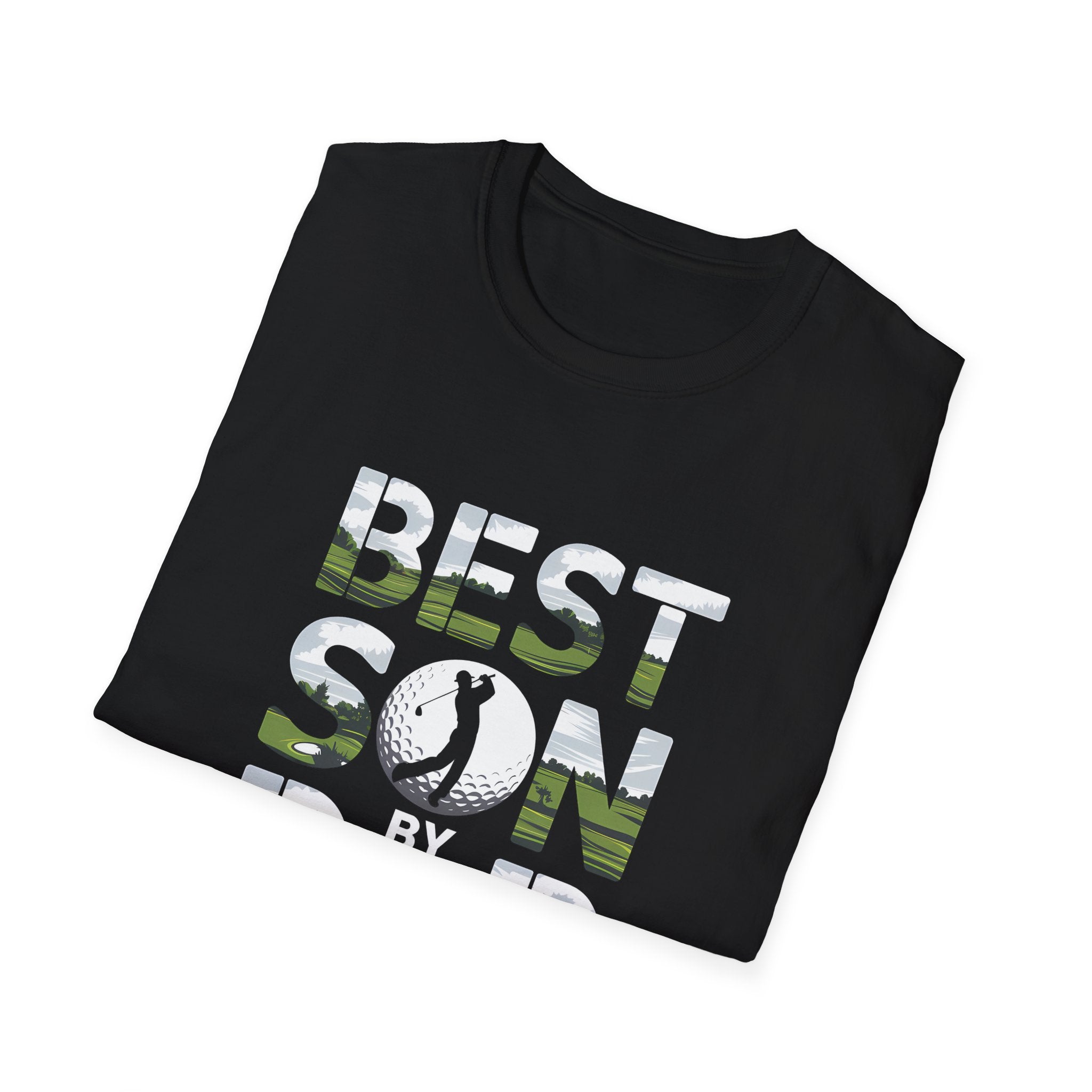 Funny Golf Unisex T-Shirt - Best Son By Par Design 2