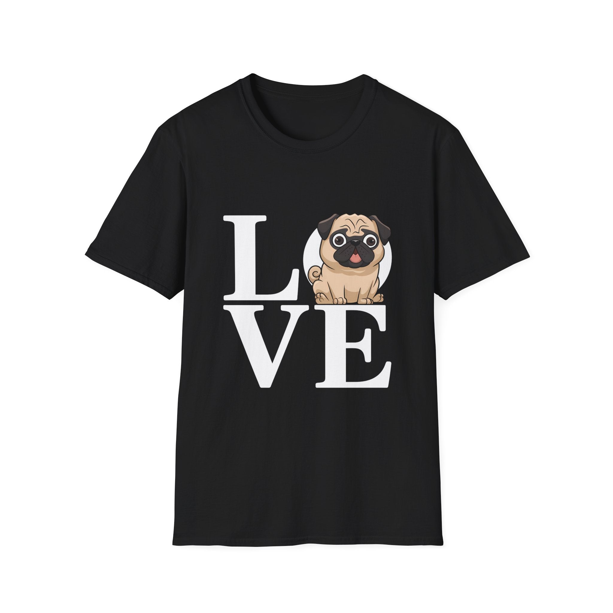 Love Pugs T-Shirt | Pug Gifts Unisex T-Shirt