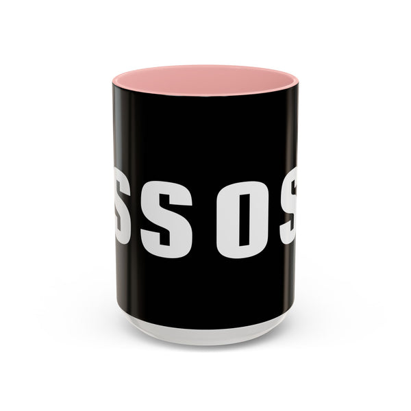 Brazilian Jiu Jitsu OSS | BJJ Accent Coffee Mug