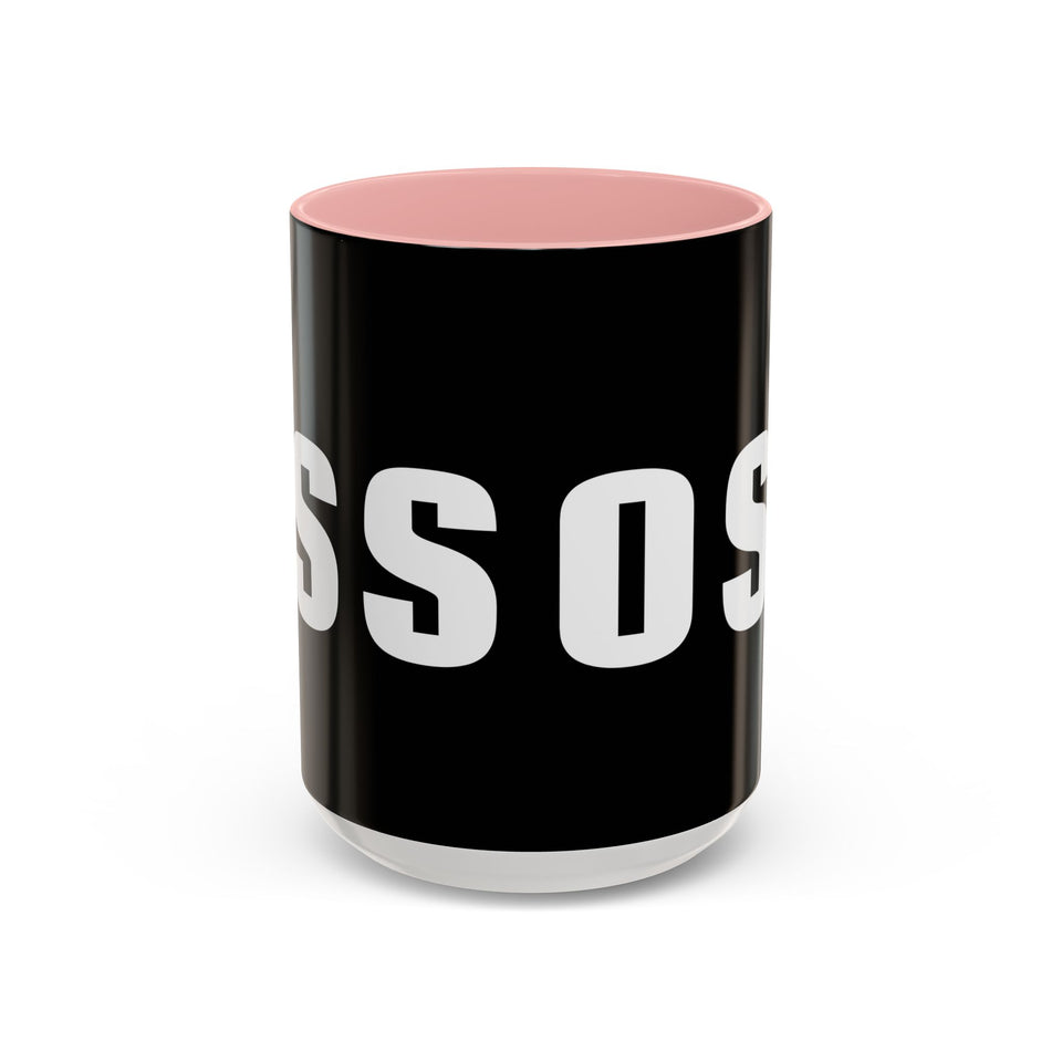Brazilian Jiu Jitsu OSS | BJJ Accent Coffee Mug