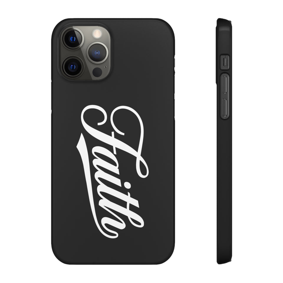 Faith In Jesus iPhone Christian Religion Phone Case | Jesus Faith Cross Phone Case | Faith Christian Cross iPhone & Samsung Galaxy Snap Cases