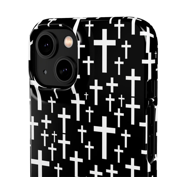 Faith In Jesus iPhone Christian Religion Phone Case | Faith Cross Phone Case | Christian Cross iPhone & Samsung Galaxy Snap Cases