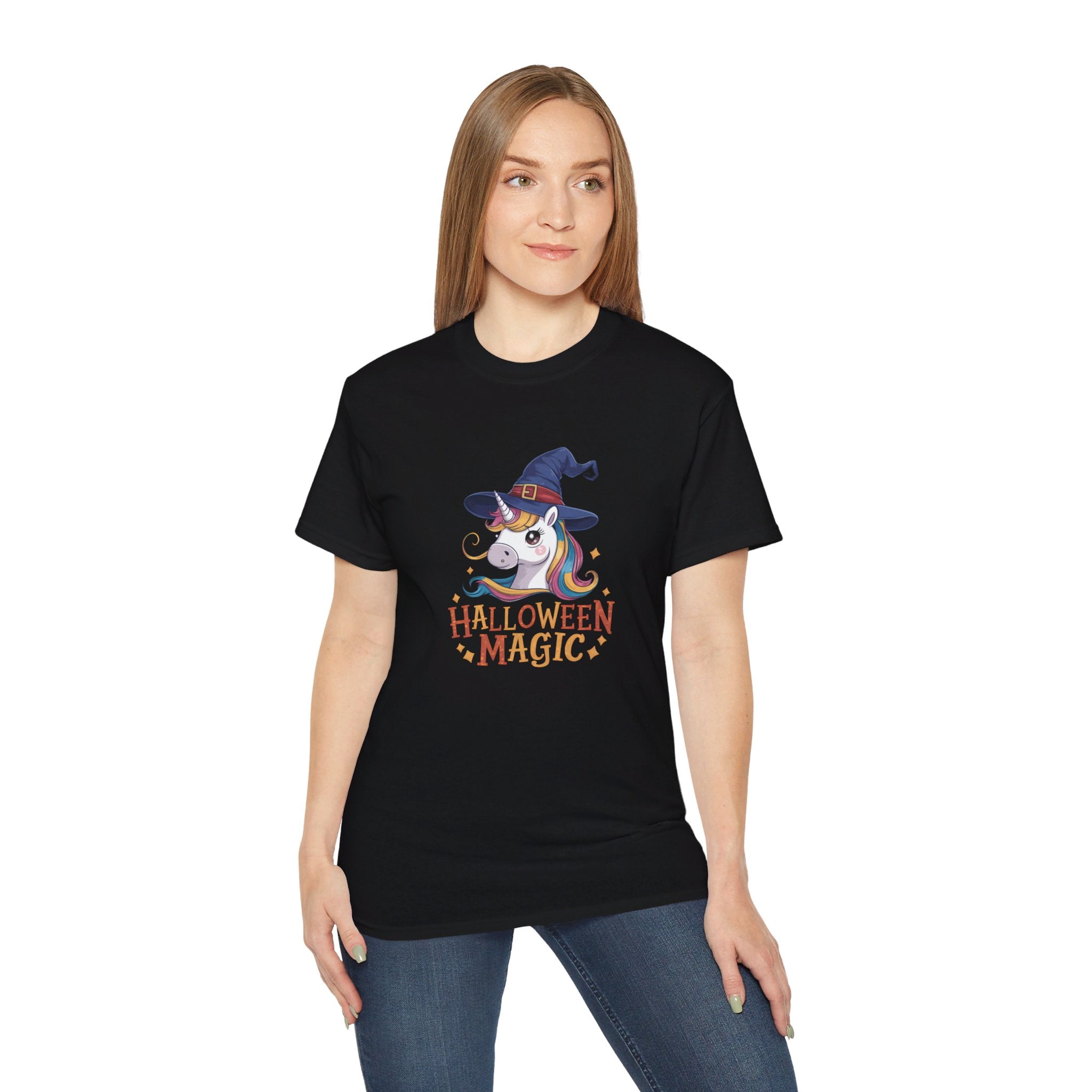 Halloween Magic Unicorn Shirt | Halloween Unicorn Gifts | Unicorn Merchandise | Halloween Unisex T-Shirt