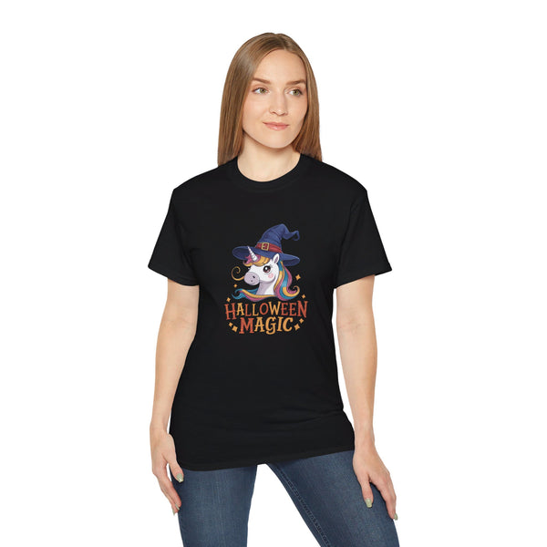 Halloween Magic Unicorn Shirt | Halloween Unicorn Gifts | Unicorn Merchandise | Halloween Unisex T-Shirt