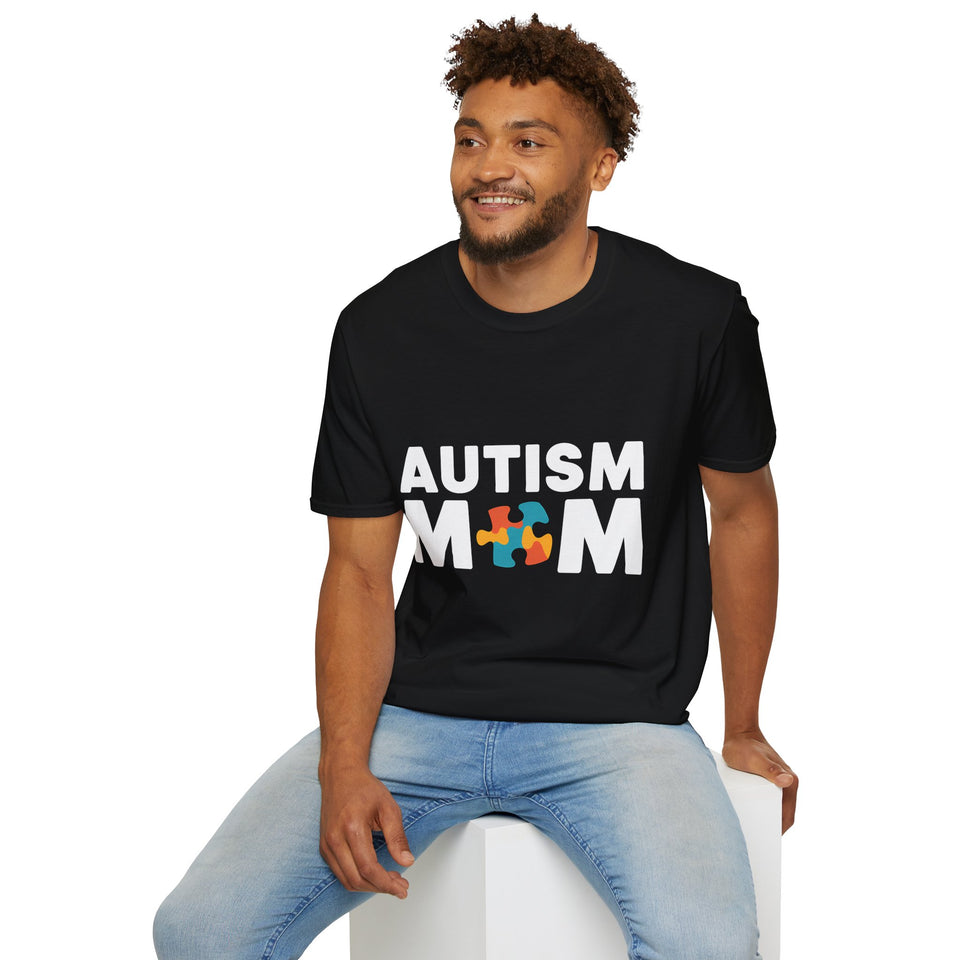 Autism Mom Shirt | Autism Awareness Gifts | Autism Merchandise | Sweet Autism Mother Presents Unisex T-Shirt