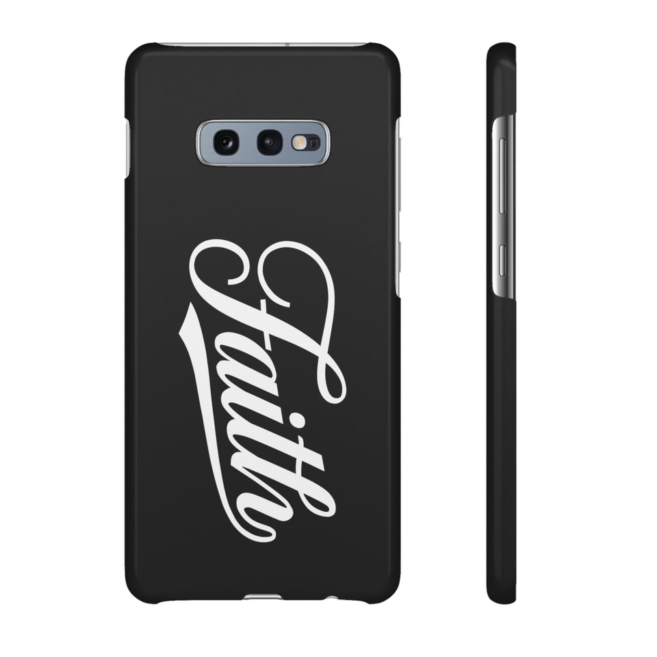 Faith In Jesus iPhone Christian Religion Phone Case | Jesus Faith Cross Phone Case | Faith Christian Cross iPhone & Samsung Galaxy Snap Cases