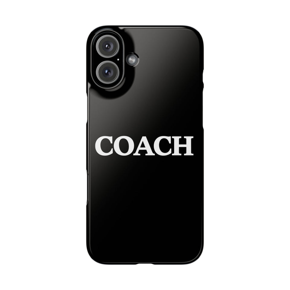Premium Coach iPhone Case | Coach Gifts Slim Phone Cases