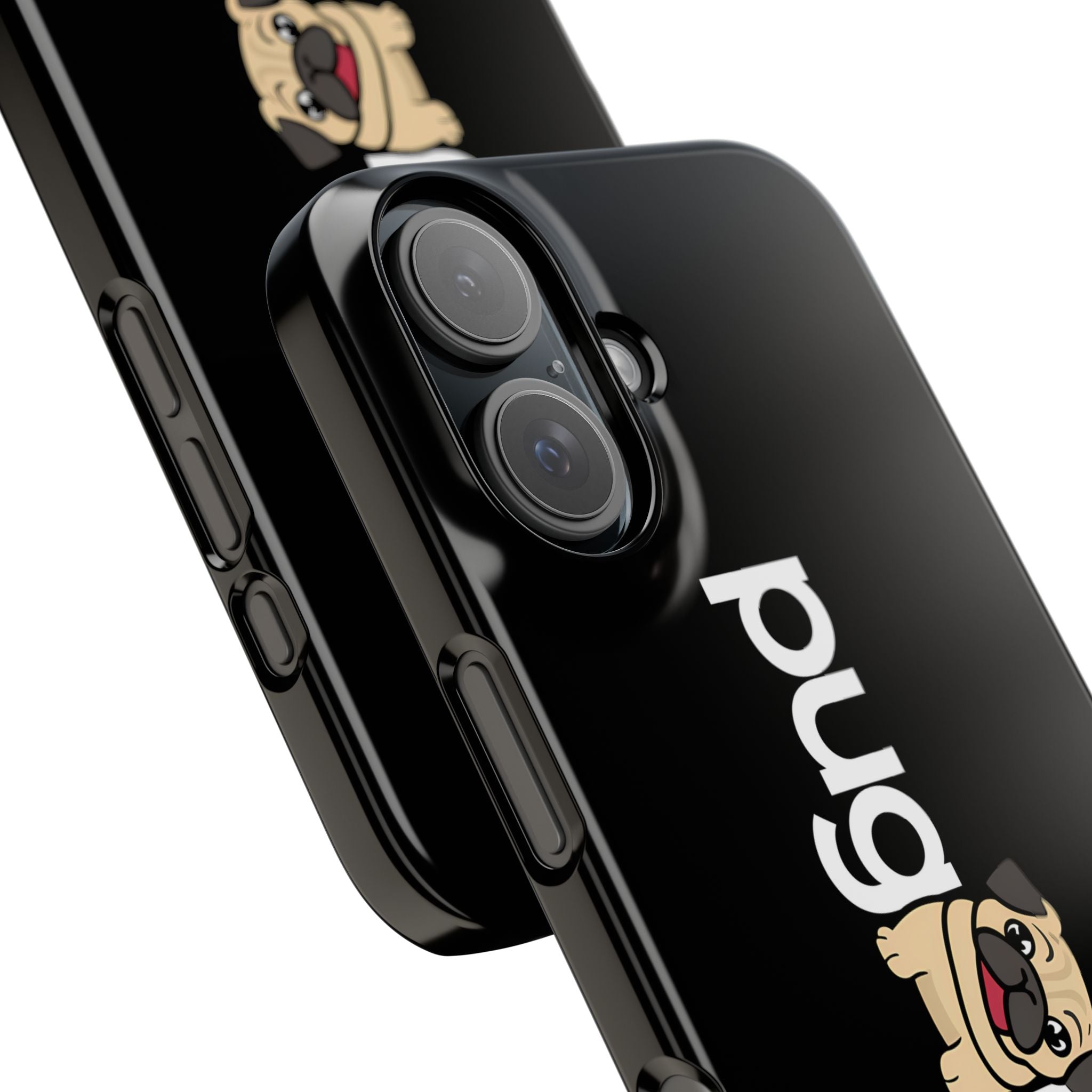 Premium Pugaholic Pug iPhone Case | Cute Pug Gifts Slim Phone Cases