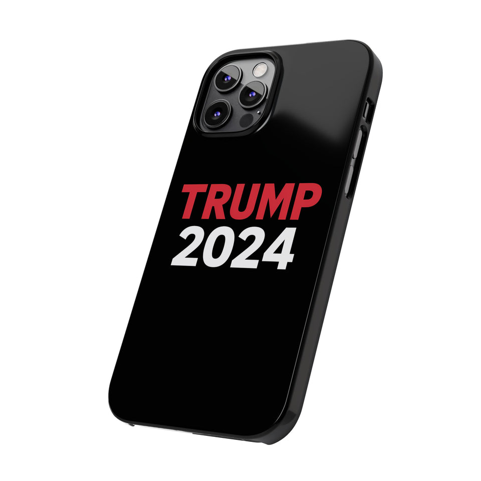Premium Trump 2024 iPhone Case | Donald Trump Gifts Slim Phone Cases