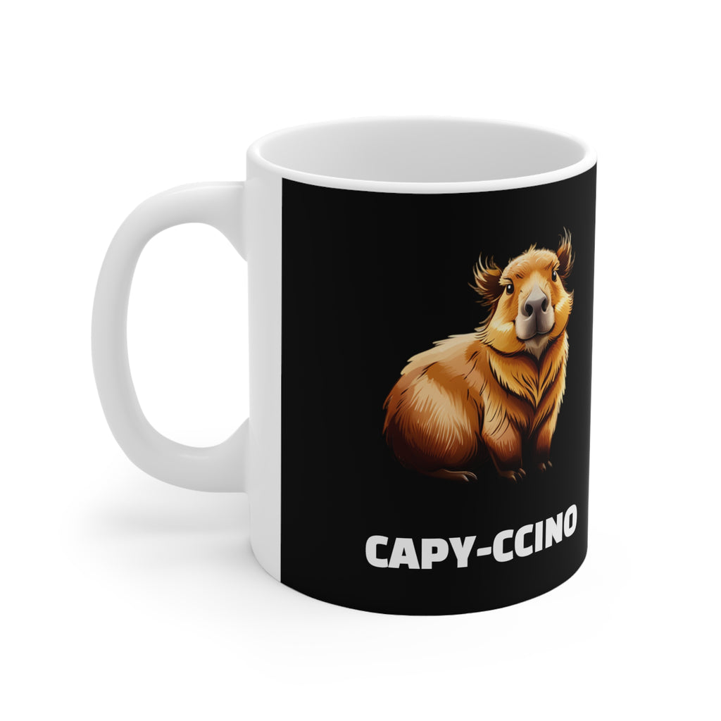 Capybara Mug | Capybara Coffee Mug | Funny Capy-Ccino Mug 11oz