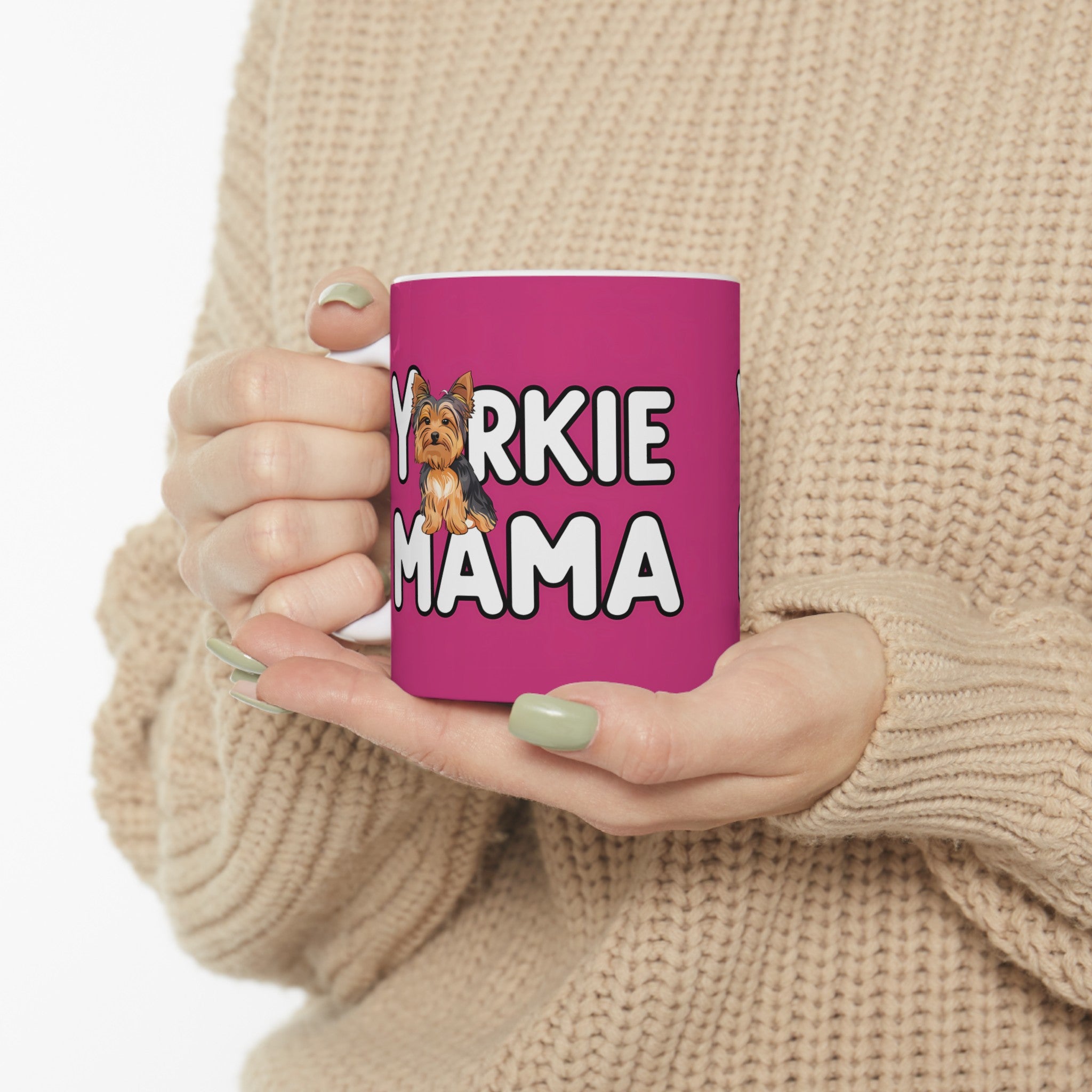 Yorkie Mama Mug Yorkshire Terrier | Yorkshire Terrier Gift | Yorkshire Terrier Coffee Mug | Yorkshire Terrier Gift Ideas Mug 11oz