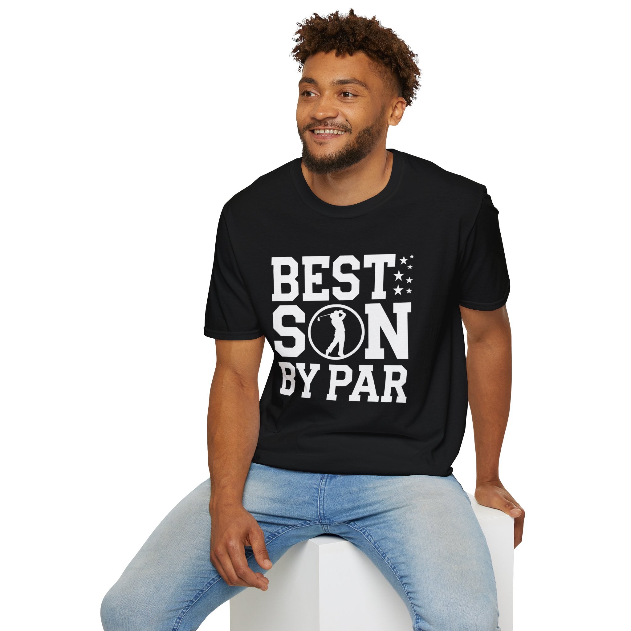 Funny Golf Unisex T-Shirt - Best Son By Par Design