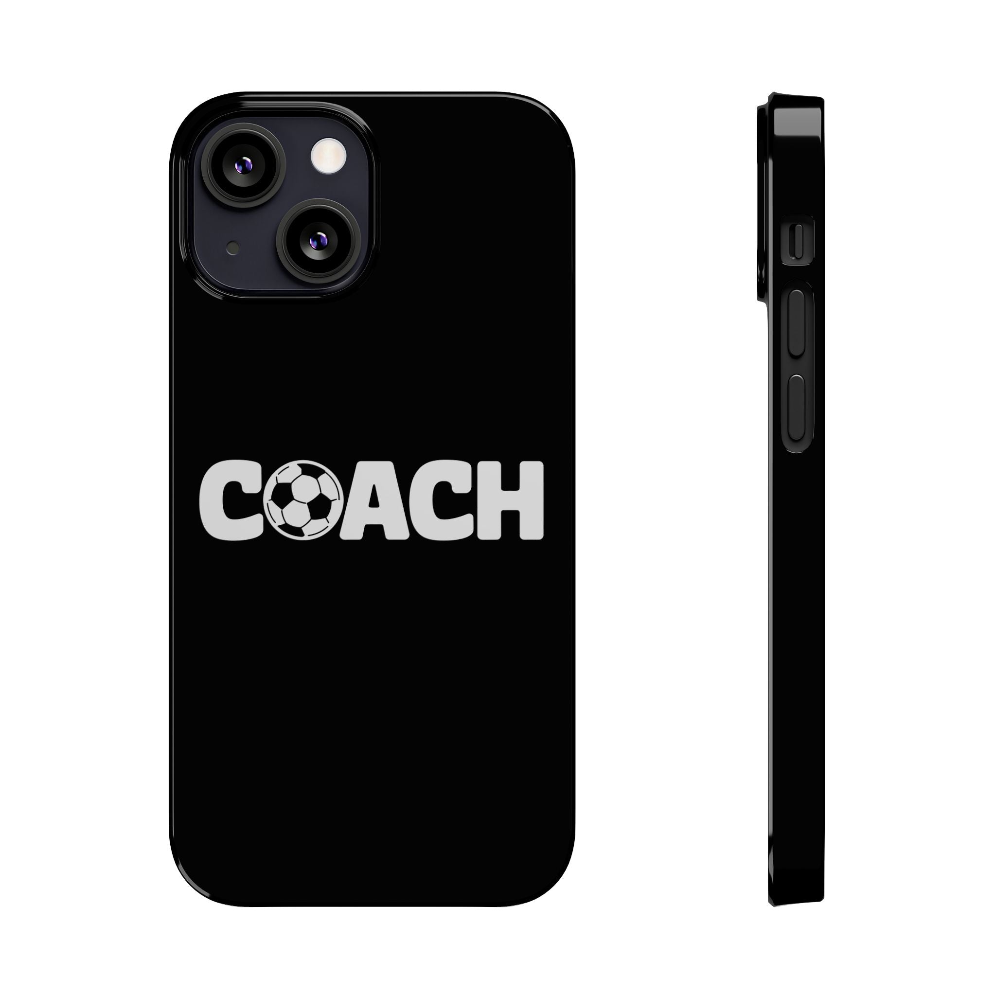 Premium Soccer Coach iPhone Case | Soccer Coach Gifts Slim Phone Cases