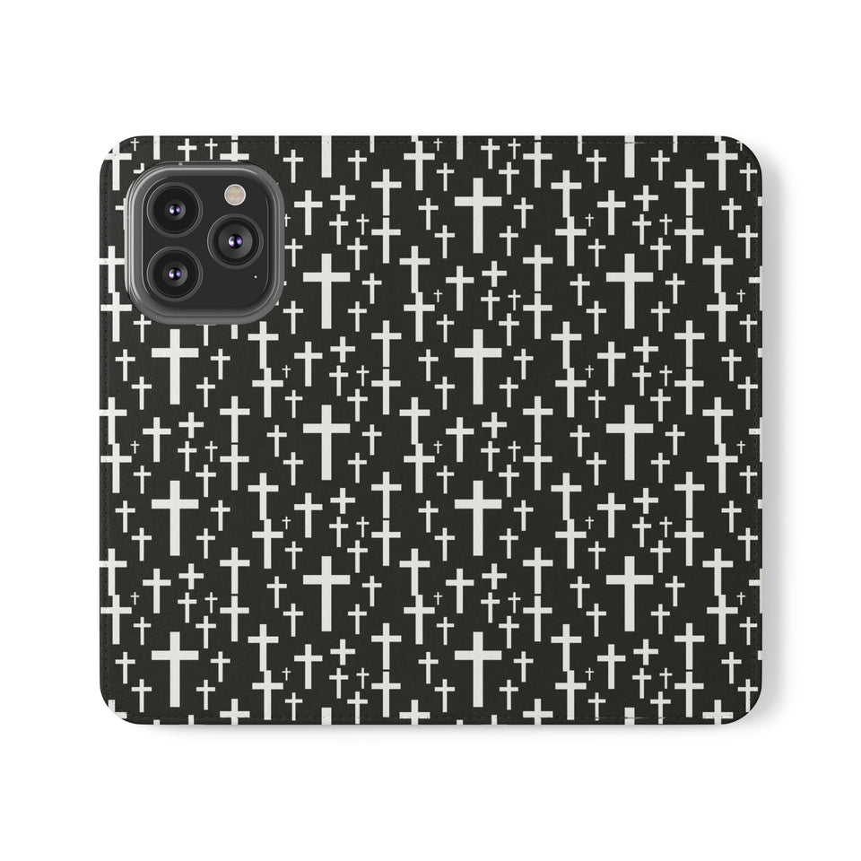 Faith Religion Jesus Cross Phone Case | Faith Religion Wallet Phone Case Gifts | IPhone & Samsung Galaxy Jesus Cross  Flip Cases