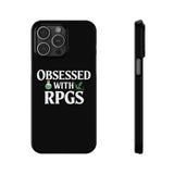 Premium Obsessed With RPGs iPhone Case | Role Playing Game Slim Phone Cases Premium Obsessed With RPGs iPhone Case | Role Playing Game Slim Phone Cases