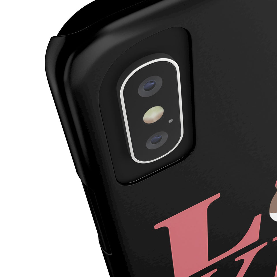 Premium Love Pitbulls iPhone Case | Pitbull Gifts Slim Phone Cases