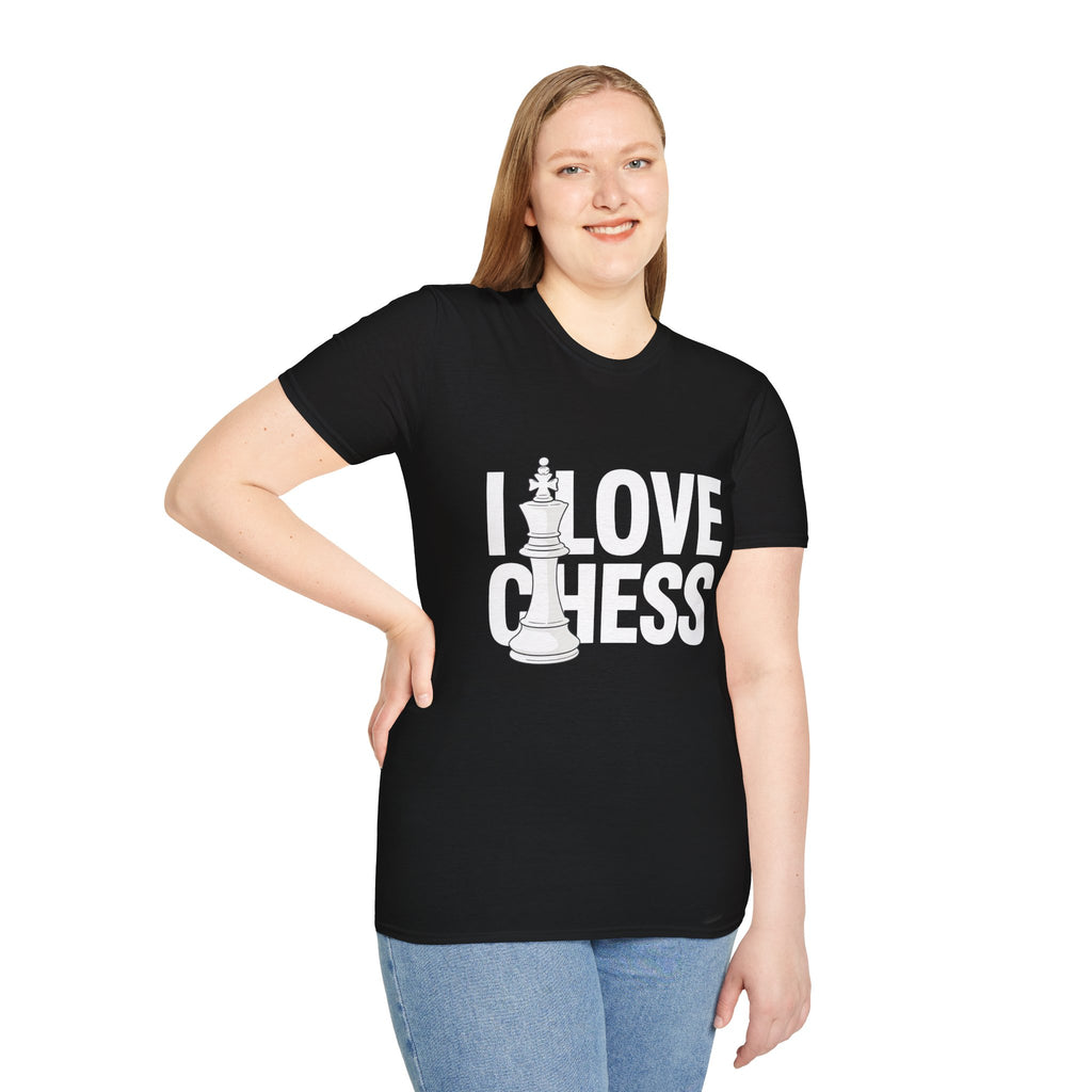 I Love Chess T-Shirt — Chess Lover Tee