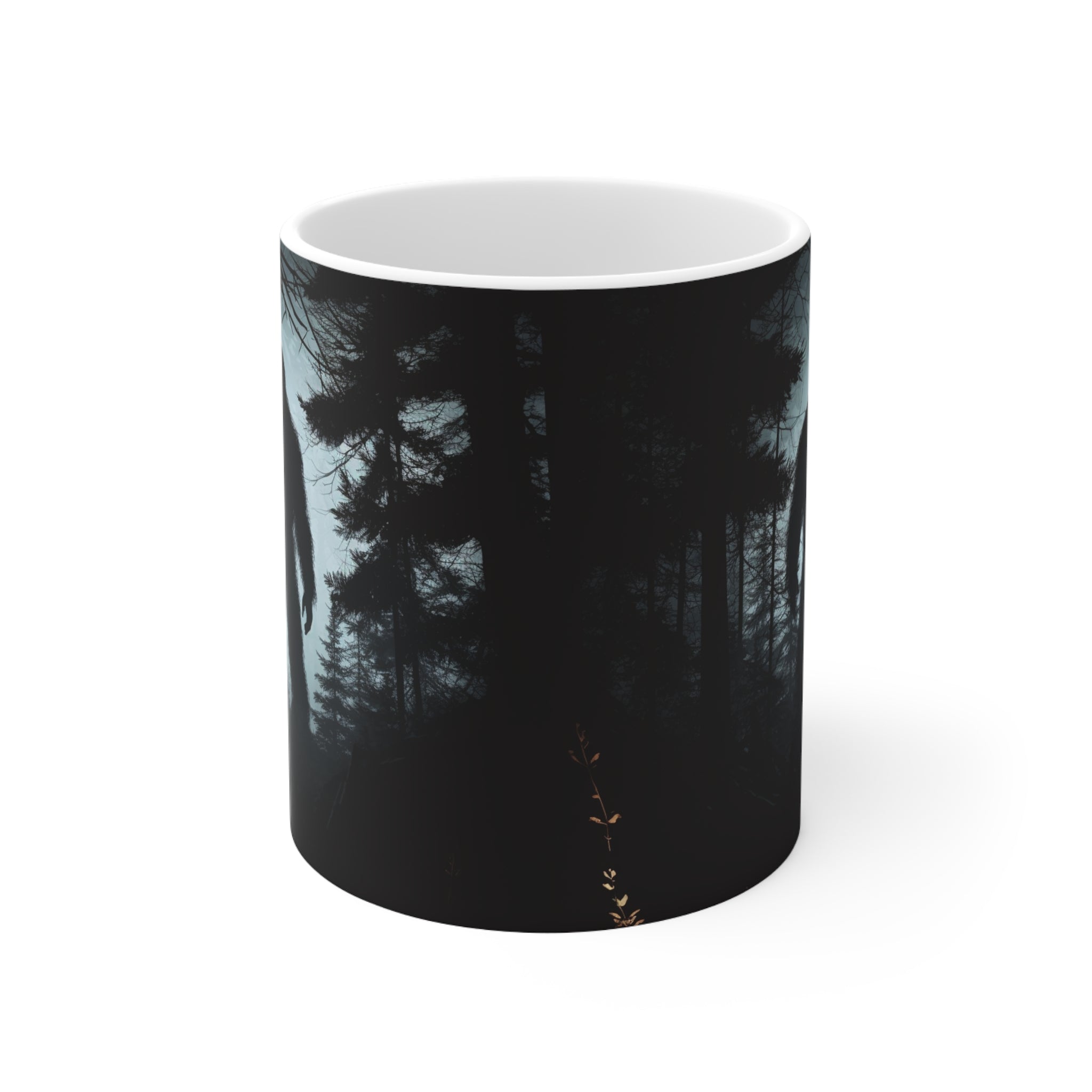 Bigfoot Mug | Bigfoot Gift | Sasquatch Abominable Snowman Ceramic Mug 11oz Secondary image