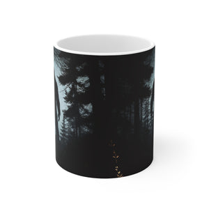 Bigfoot Mug | Bigfoot Gift | Sasquatch Abominable Snowman Ceramic Mug 11oz Bigfoot Mug | Bigfoot Gift | Sasquatch Abominable Snowman Ceramic Mug 11oz