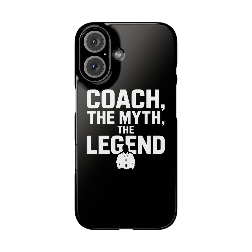 Premium Coach The Myth The Legend iPhone Case | Coach Gifts Slim Phone Cases