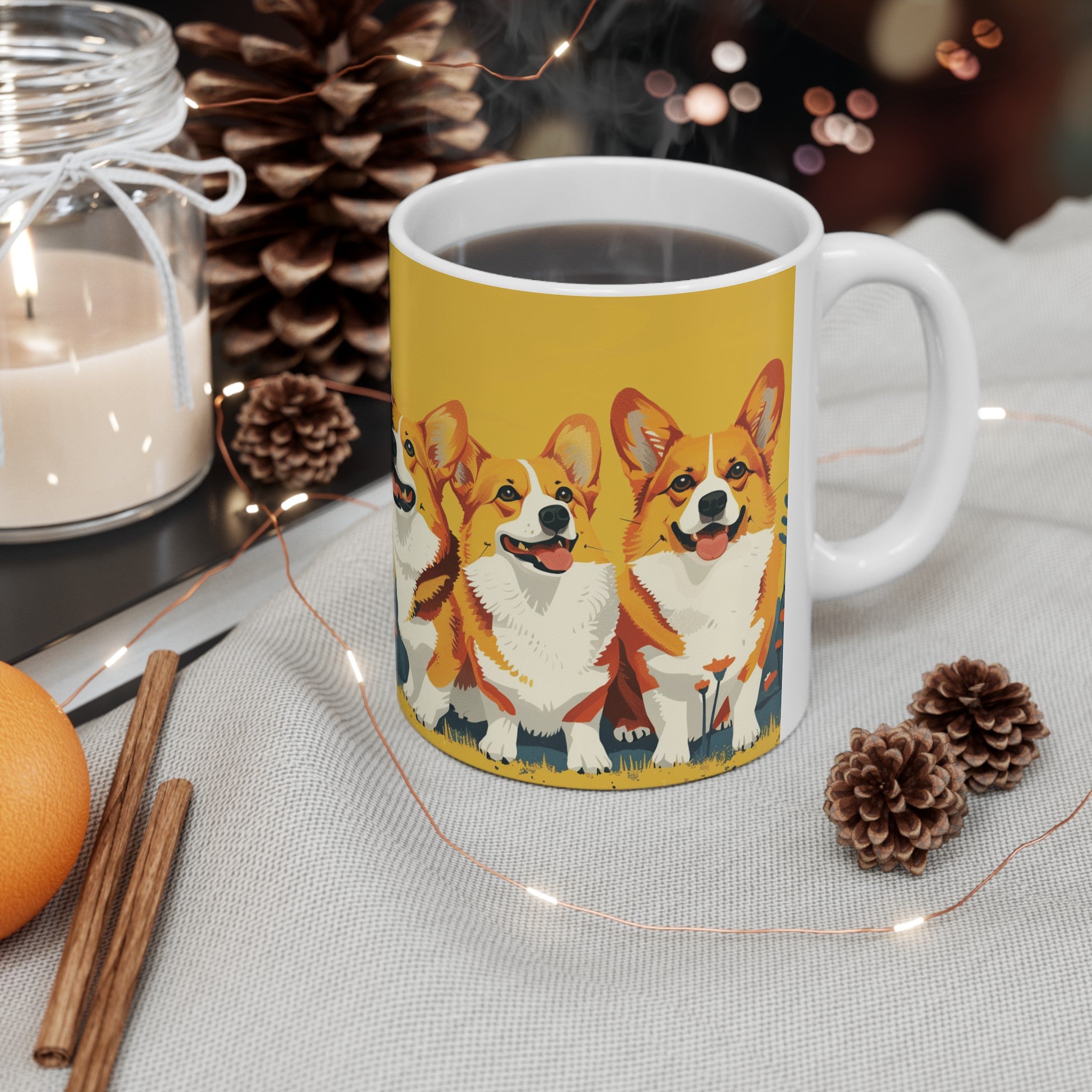 Corgi Mug Group | Corgi Gift | Corgi Coffee Mug | Corgi Presents Mug 11oz