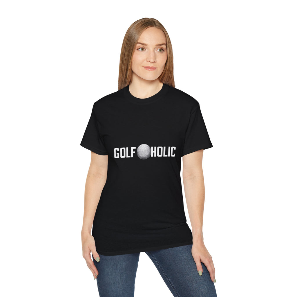 Golfaholic Golf Shirt | Golf Gift | Golf Merchandise | Golf Gifts | Golf Presents Unisex T-Shirt