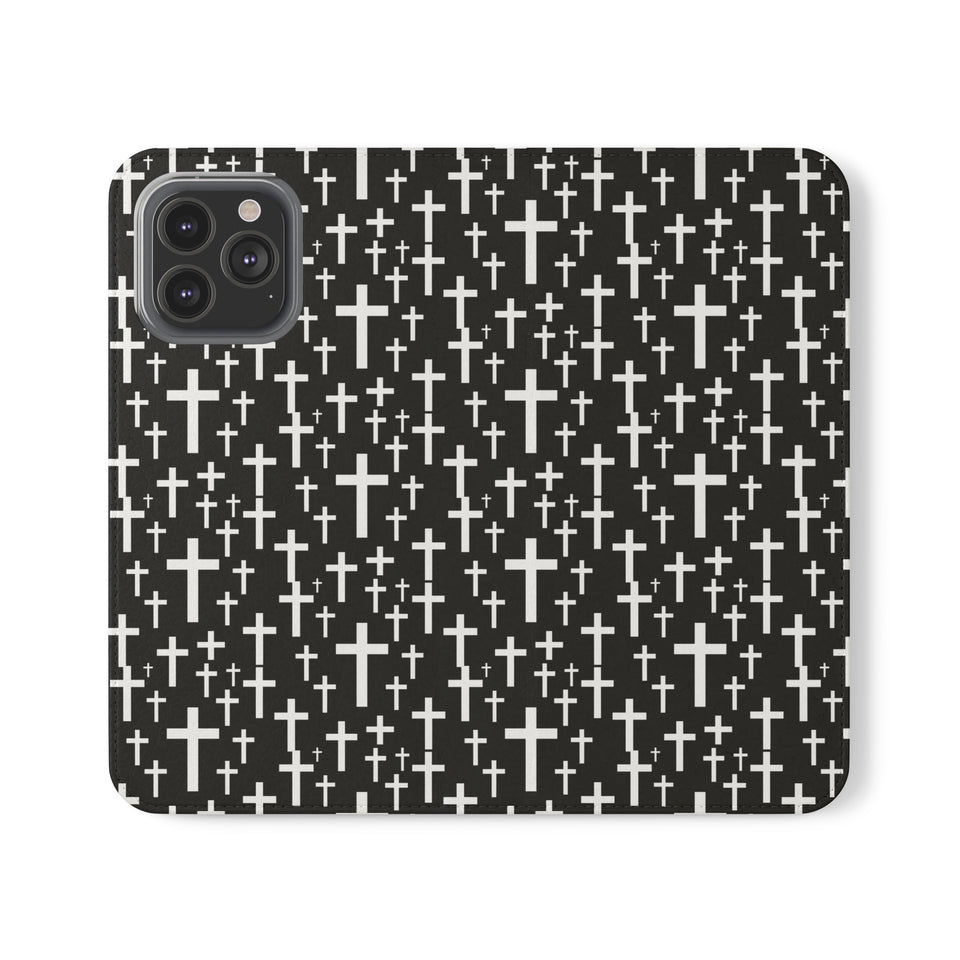 Faith Religion Jesus Cross Phone Case | Faith Religion Wallet Phone Case Gifts | IPhone & Samsung Galaxy Jesus Cross  Flip Cases