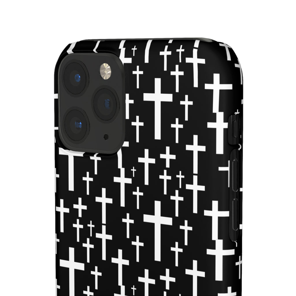 Faith In Jesus iPhone Christian Religion Phone Case | Faith Cross Phone Case | Christian Cross iPhone & Samsung Galaxy Snap Cases
