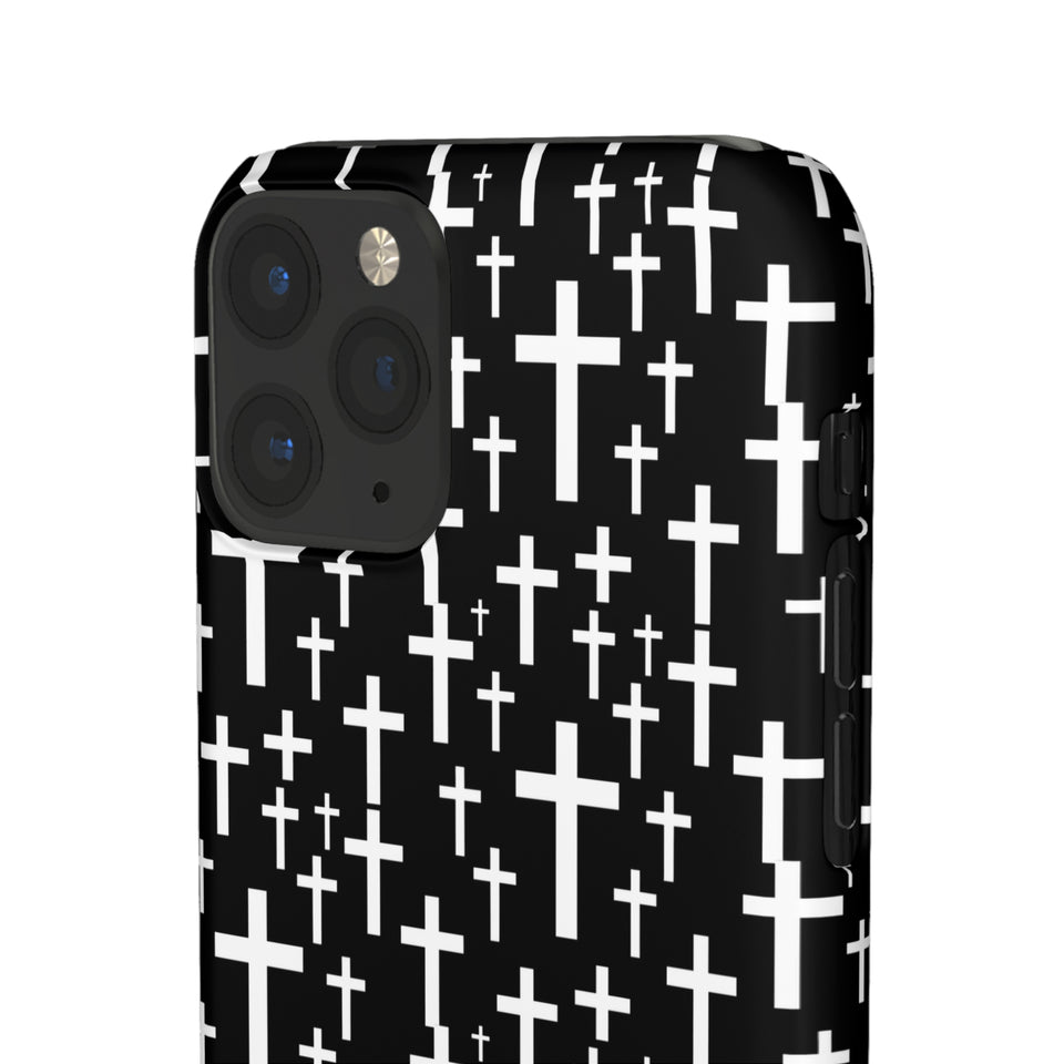 Faith In Jesus iPhone Christian Religion Phone Case | Faith Cross Phone Case | Christian Cross iPhone & Samsung Galaxy Snap Cases