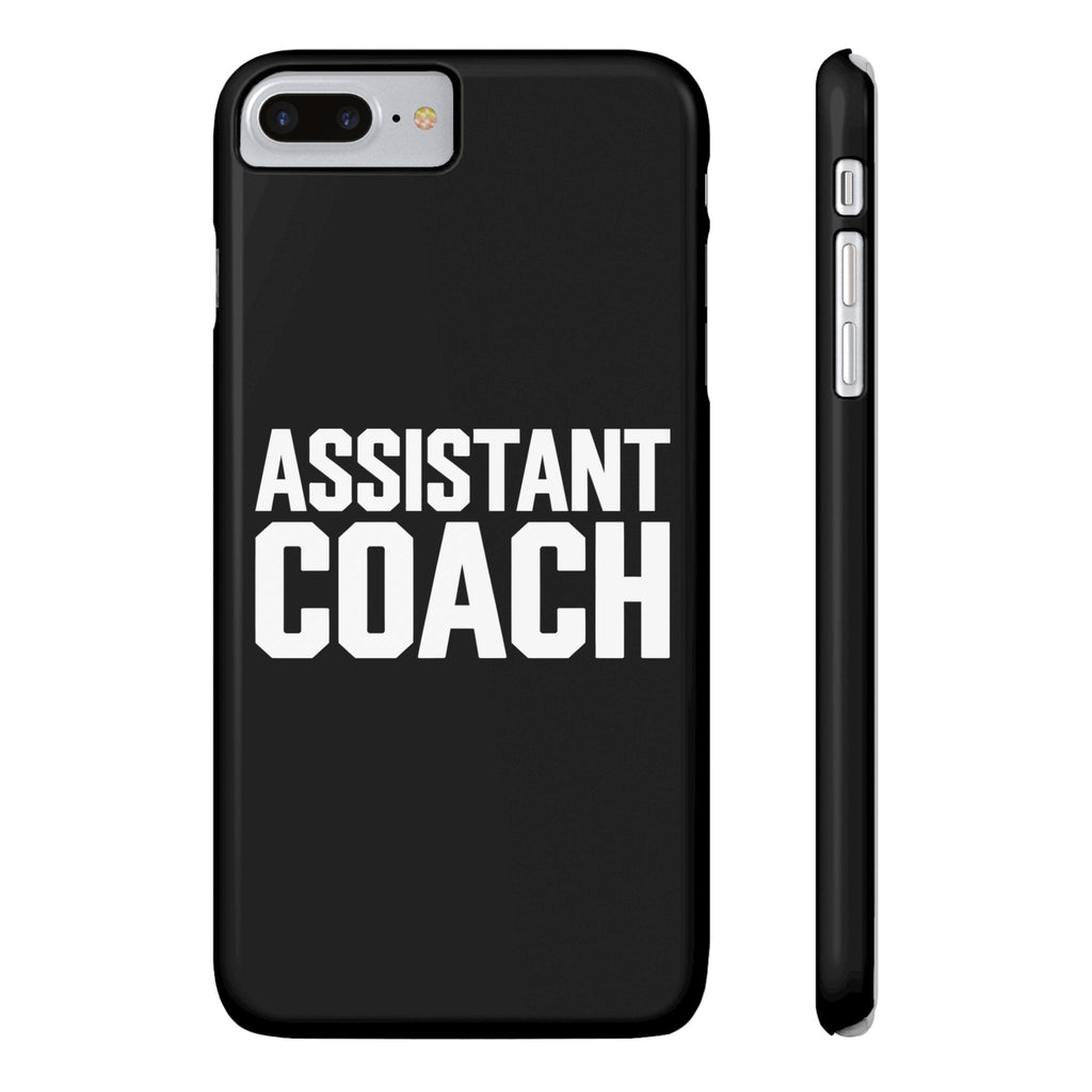 Premium Assistant Coach iPhone Case | Assistant Coach Gifts Slim Phone Cases