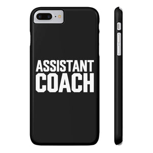Premium Assistant Coach iPhone Case | Assistant Coach Gifts Slim Phone Cases Premium Assistant Coach iPhone Case | Assistant Coach Gifts Slim Phone Cases