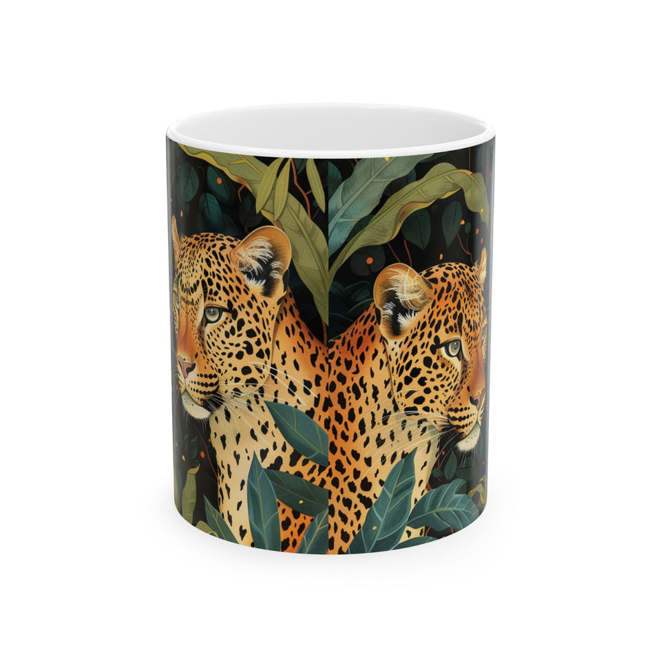 Leopard Mug | Leopard Gifts For Leopard Lovers | Leopard Presents | Leopard Ceramic Mug 11oz
