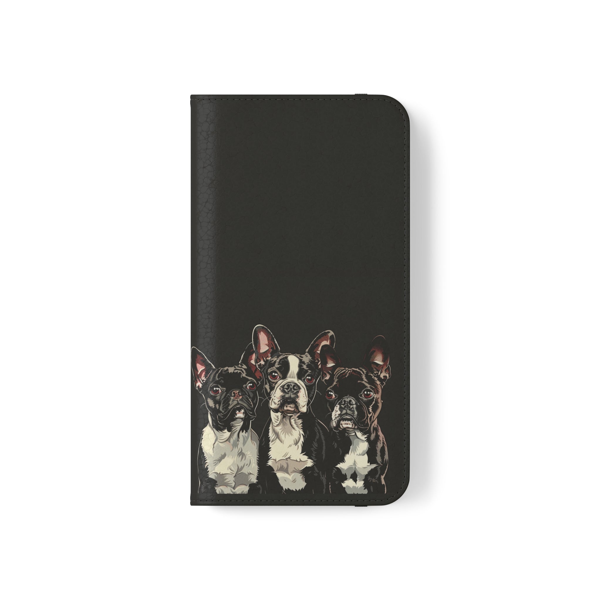 Boston Terrier Phone Case | Boston Terrier Wallet Phone Case | IPhone & Samsung Galaxy Boston Terrier Flip Cases