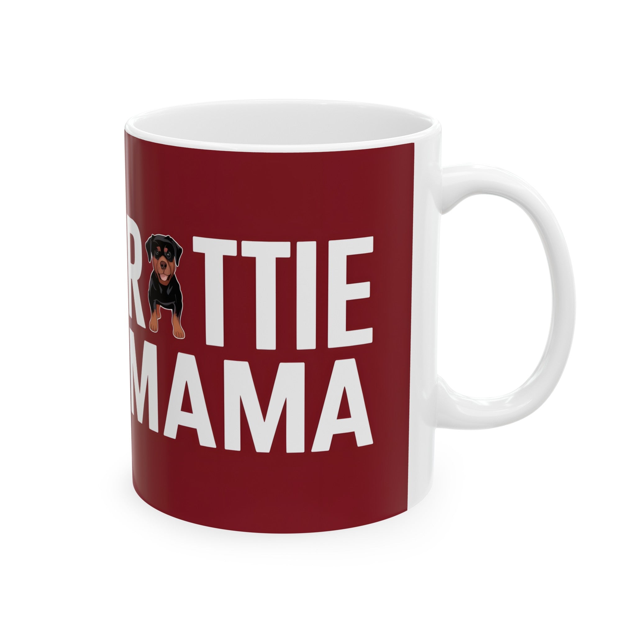 Rottie Mama Rottweiler Mug | Rottweiler Gifts | Gifts For Rottweiler Ceramic Mug 11oz