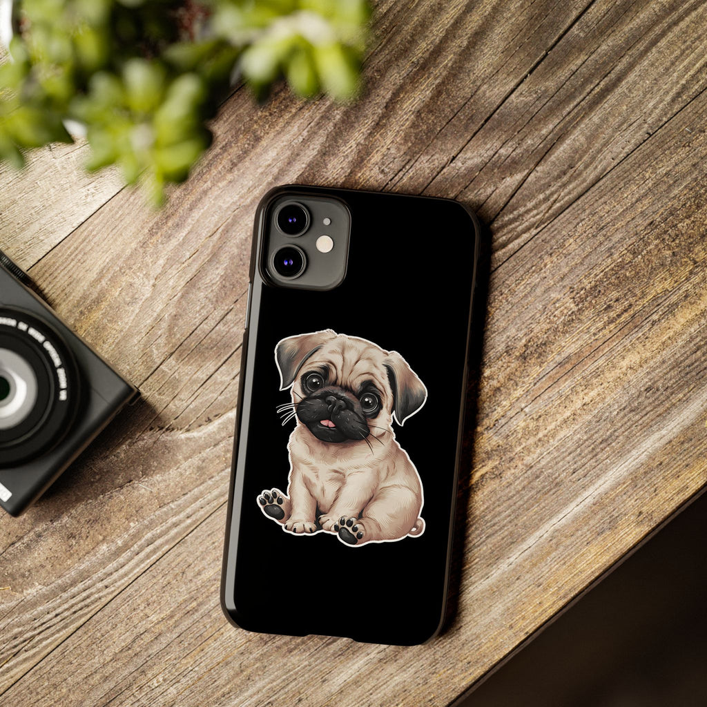 Premium Pug Puppy iPhone Case | Cute Pug Gifts Slim Phone Cases