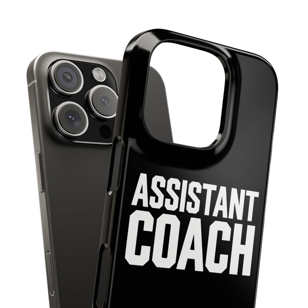 Premium Assistant Coach iPhone Case | Assistant Coach Gifts Slim Phone Cases