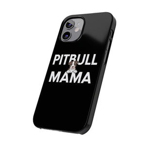 Premium Pitbull Mama 3 iPhone Case | Pitbull Gifts Slim Phone Cases Premium Pitbull Mama 3 iPhone Case | Pitbull Gifts Slim Phone Cases