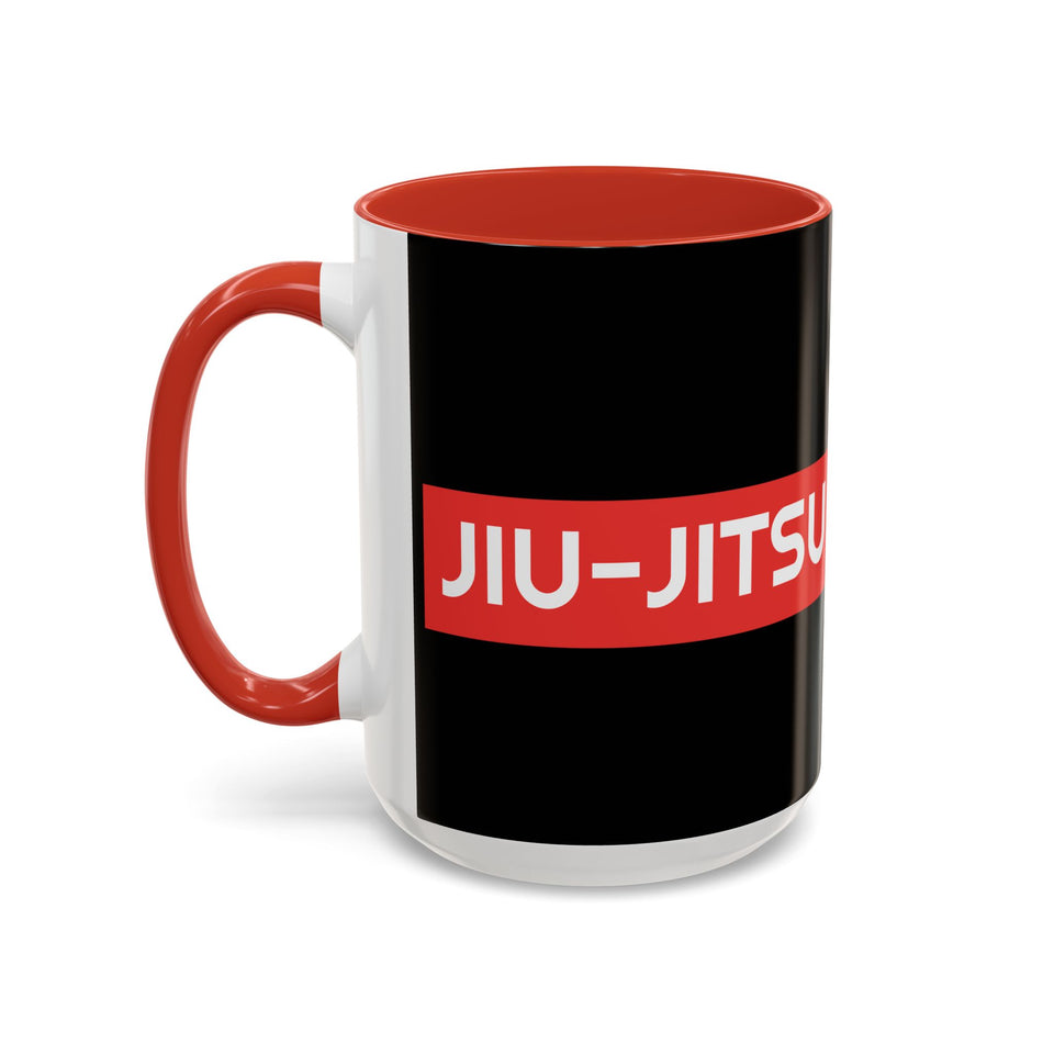 Brazilian Jiu Jitsu Surpassing | BJJ Accent Coffee Mug