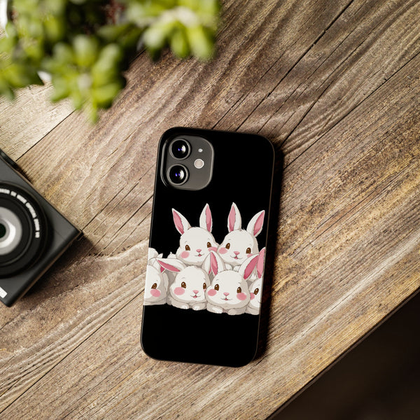 Premium Cute Rabbit iPhone Case | Rabbit Gifts Slim Phone Cases