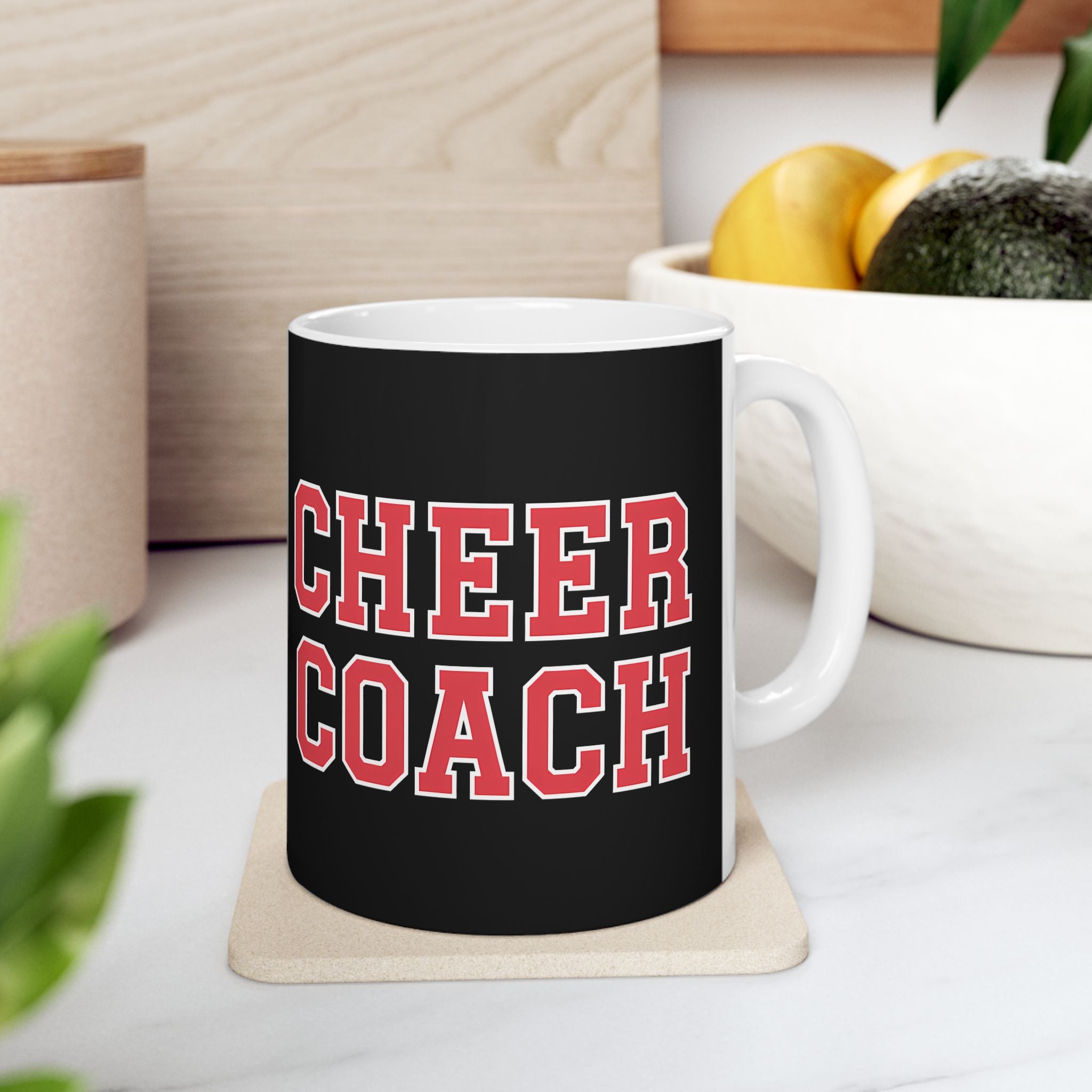 Cheer Coach Cheerleading Coach Ceramic Mug | Cheerleading Coach Gifts (11oz) Main image