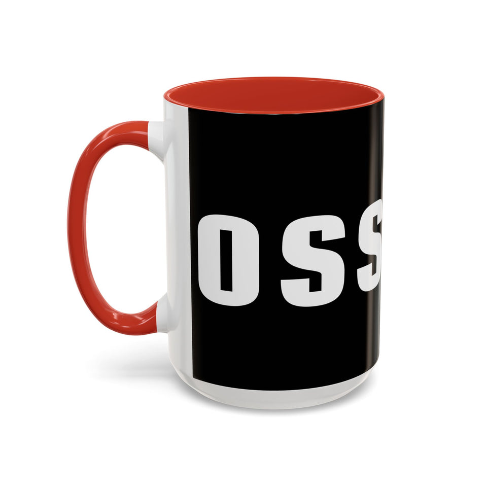 Brazilian Jiu Jitsu OSS | BJJ Accent Coffee Mug