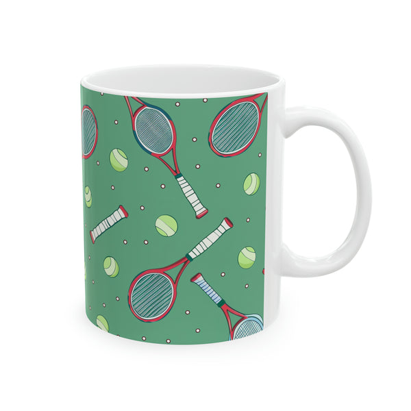 tennis gift, tennis gift ideas, tennis player gift, tennis coffee mug