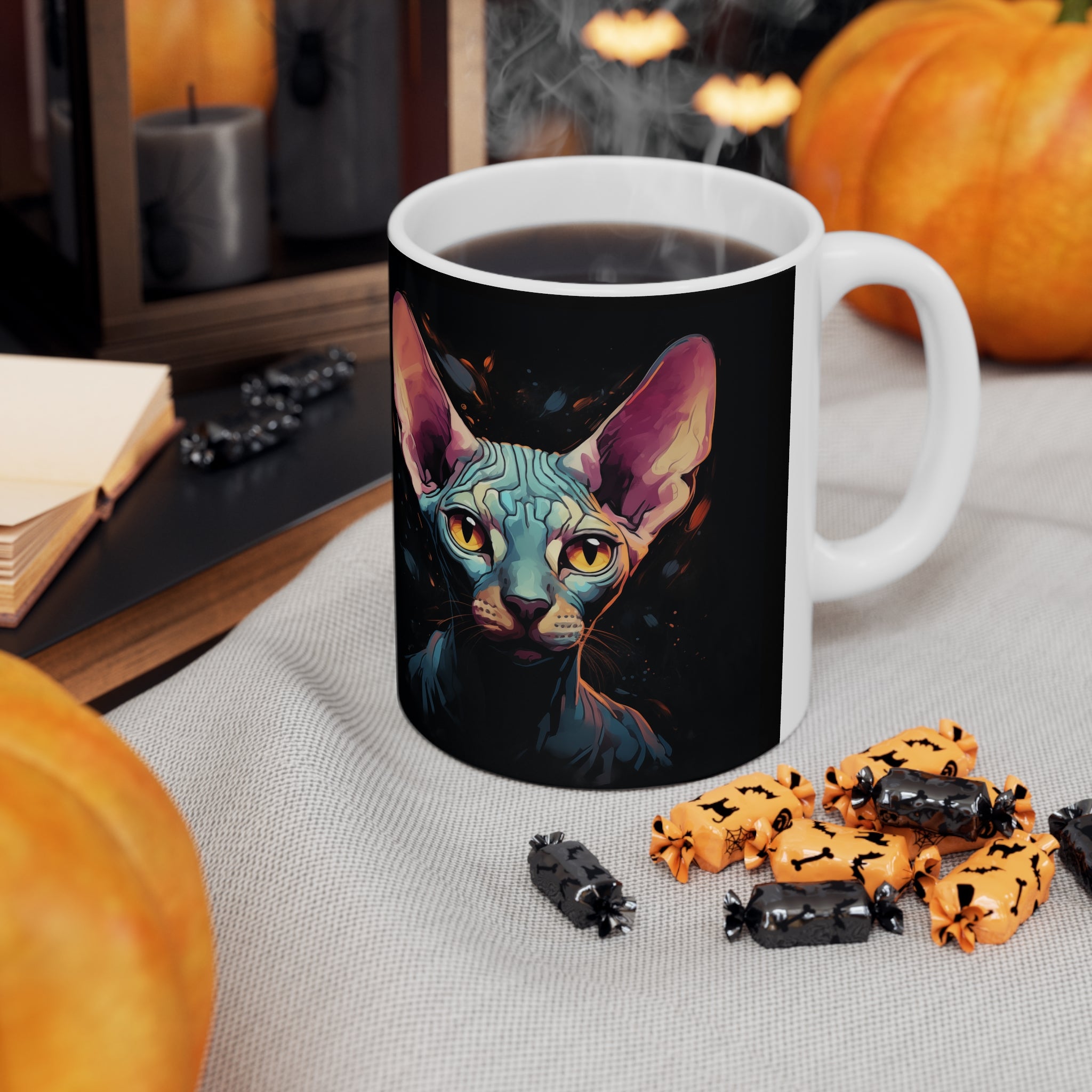sphynx cat gifts, sphynx cat mug, hairless cat gifts,  gifts for sphynx cat lovers, hairless cat mug, sphynx cat coffee mug