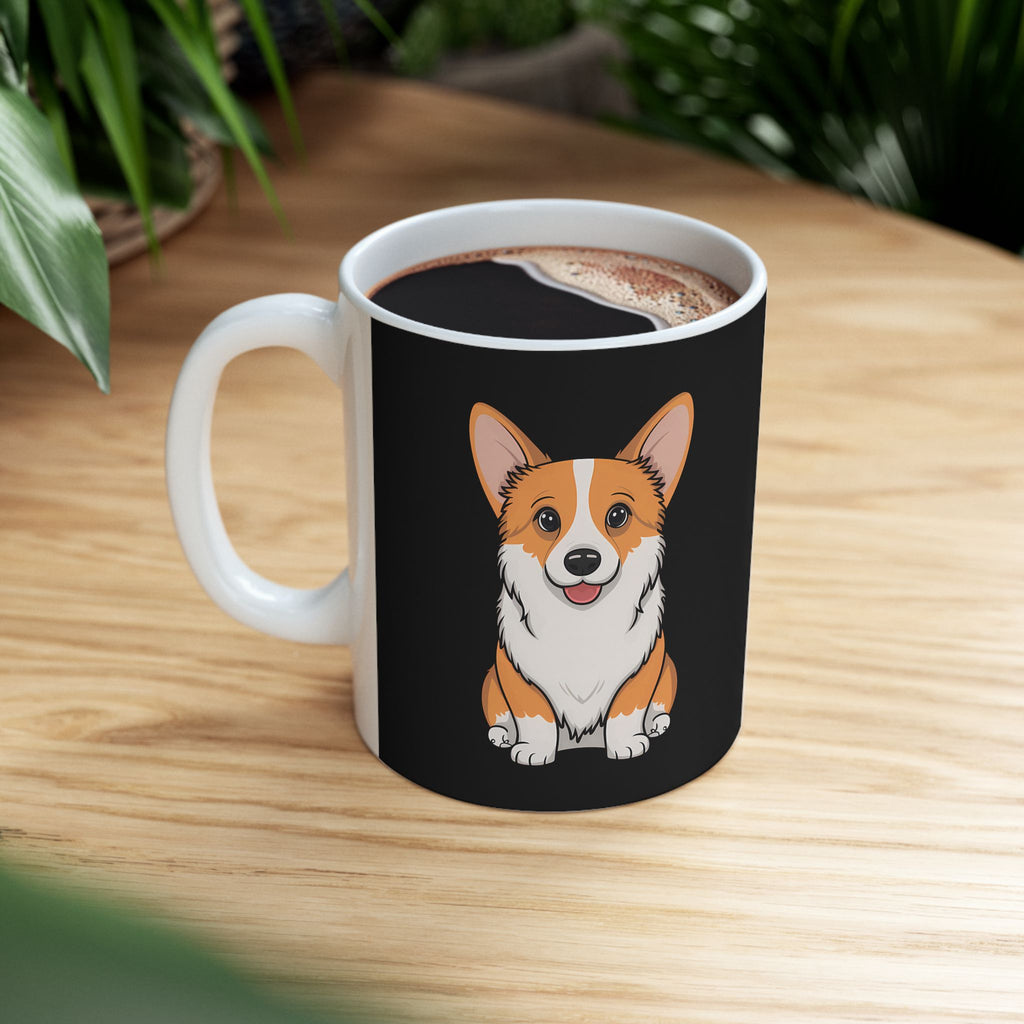 Love Corgis Ceramic Mug | Corgi Gifts (11oz)