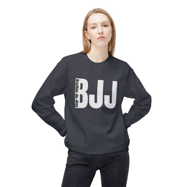 Brazilian Jiu Jitsu Logo 2 BJJ Unisex Midweight Softstyle Fleece Crewneck Sweatshirt