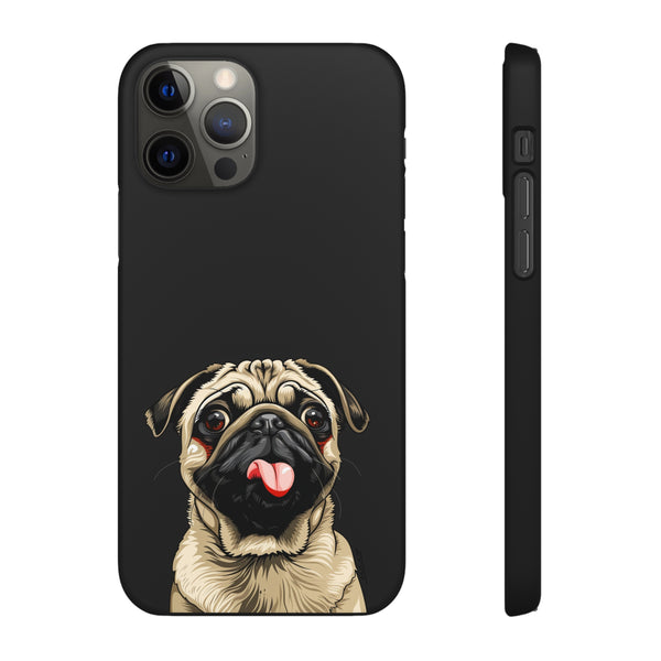 Pug Phone Case | I Love My Pug Phone Case | Pug iPhone & Samsung Galaxy Snap Cases